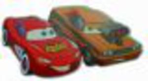 Disney Dekoracja cienna dwuwarstwowa - Cars - Zygzak i Kichacz SRCR-102 - 2870191587