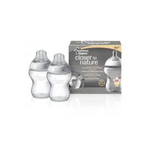 Tommee Tippee Butelka 2x260ml BB Closer to Nature 42252071 - 2868047721