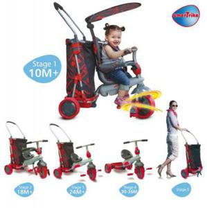 SMART TRIKE & GO 5w1 czerwony STGTS70001 - 2868047733