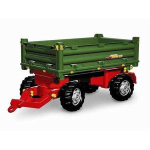 Rolly Toys rollyTrailer Przyczepa Rolly Multi dwuosiowa zielona - 2877648228