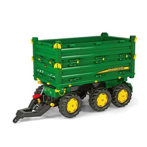 Rolly Toys Przyczepa Wywrotka Rolly Multi John Deere 3 osiowa - 2877648229