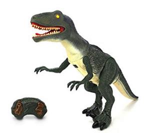 Dinozaur zdalnie sterowany na pilota RC Velociraptor + dwiki - 2870955583