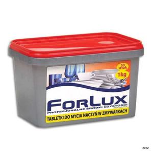 FORLUX NT 10 - TABLETKI DO MYCIA NACZY W ZMYWARKACH BEZ KONIECZNOCI UZYWANIA NABYSZCZACZA I...