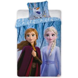 Pociel 160x200 baweniana Frozen Anna Elsa Kraina Lodu - 2871168963