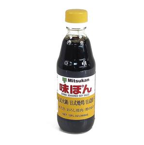 Sos sojowy, Ponzu Ajipon, cytrynowy, Mitsukan, 360ml, Japonia. - 2822713239