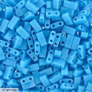 Miyuki Half Tila Beads Opaque Turquoise Blue HTL043 - 5 gram - 2877282092