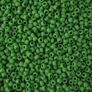 Koraliki Toho Round 8/0 Opaque Frosted Shamrock TR-08-47DF 10 gram - 2859558286