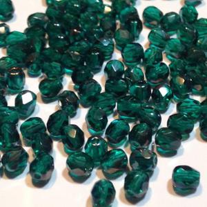 Fire Polish 5 mm Emerald Valentanite 20 szt. - 2877275005