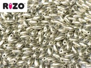 Rizo 2,5 x 6 mm Jet Old Silver 10 gram - 2877275871