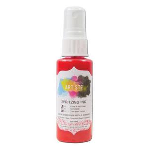 Tusz wodny perowy z atomizerem- Cardinal Red 50 ml 1 szt. - 2869412626