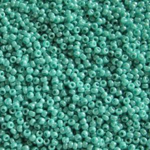 Koraliki Toho Round 8/0 Opaque Lustered Turquoise TR-08-132 10 gram - 2859558360