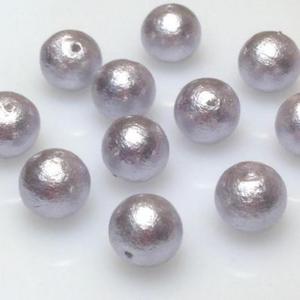 Miyuki Cotton Pearls 10 mm Lavender J687 - 1 szt - 2877278822