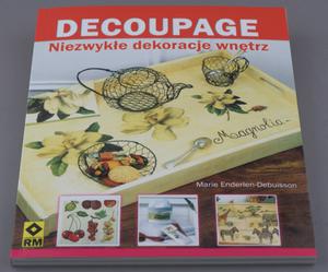 Decoupage. Niezwyke dekoracje wntrz - Marie Enderlen-Debuisson - 2428998097