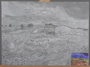 Podobrazie ze szkicem - Kopie Mistrzw D05 - van Gogh "Pola" - 2428998116