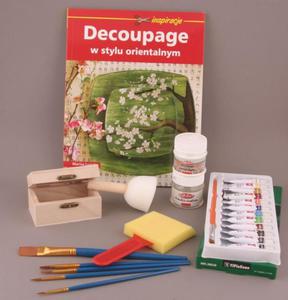 Zestaw do decoupage w stylu orientalnym - 2428998367