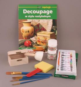 Zestaw do decoupage w stylu rustykalnym - 2428998368