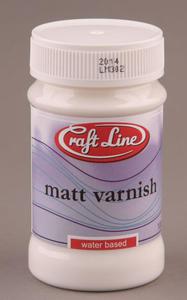 Lakier matowy 100 ml - varnish matt CRAFT LINE