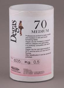 DEGAS Plastelina modelarska MEDIUM 500g