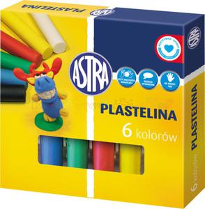 ASTRA plastelina 6 kolorw - 2428999287