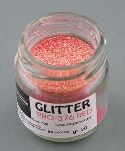 BROKAT GLITTER 20g 376 RED - 2428999366