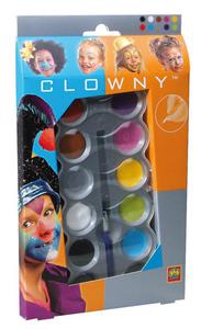 SES Farby do malowania buzi - CLOWNY TRENDY 10 kolorw - 2429000210