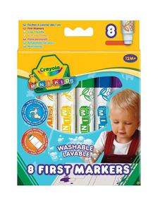 Flamastry spieralne 8 szt Mini Kids CRAYOLA