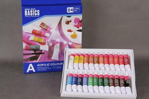 Farby akrylowe BASICS 24 kolory po 12 ml - 2429000856