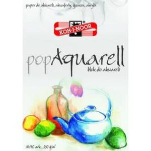 KOH-I-NOOR Pop Aquarell - Blok do akwareli A3 250g 10 arkuszy - 2429001394