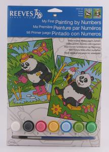 Malowanie po numerkach - Panda 20x25 cm - 2429001958