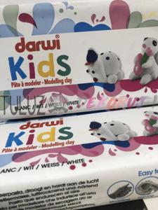 Darwi Kids biaa glinka samoutwardzalna dla dzieci od 250g ... - 2869706190