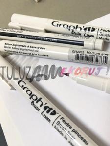 Graph`it Fine Liner Brush Medium Grey - 2832341471