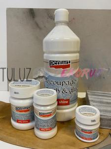 Klej z lakierem decoupage Vernish and glue Pentart silky shine (jedwabisty poysk) od 50ml ... - 2846604571