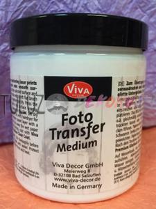 Foto Transfer Medium do przenoszenia zdj i wydrukw laserowych Viva Decor 250 ml - 2832341780