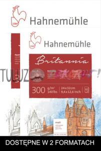 Hahnemuhle Britannia MAT 300 g/m2 Blok akwarelowy - 2836806650