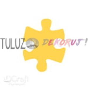 DP Craft dziurkacz ozdobny 3,7cm motyw: puzzel - 2874477753