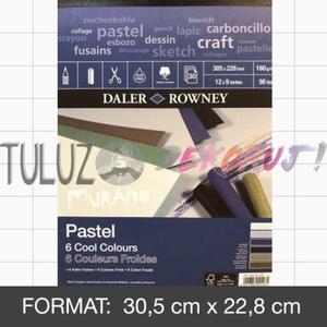 Blok Pastel Murano Cool Colorurs 228x305mm 30ark - 2861804661