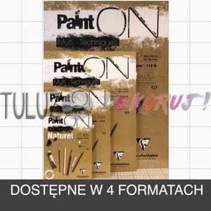 Blok Paint On multi-techniques Naturel 250g/m2 30ark - 2861804826