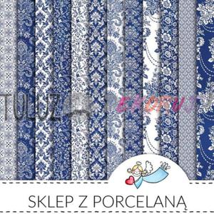 Paper Heaven blok papierw scrapowych Sklep z porcelan 30,5 x 30,5cm - 2861804941