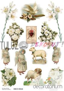 Decoratorium papier ryowy A4 Wielkanoc kod.prod.DECO0064 - 2861804962