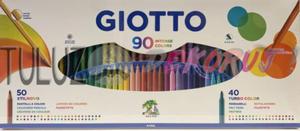 Giotto zestaw kredek Stilnovo i flamastrw 90szt - 2861805154