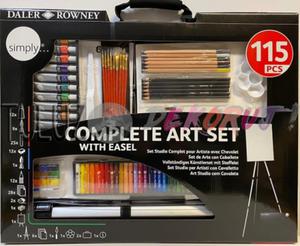 Daler-Rowney Simply Art zestaw ze sztalug 115 elementw - 2865881572