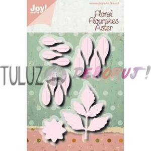 Joy!Crafts wykrojnik 6002/1253 Floral Flourshes Aster kwiatowy rozkwit - 2864145742