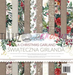 Paper heaven blok papierw scrapowych witeczna Girlanda 30,5 x 30,5cm - 2870084026