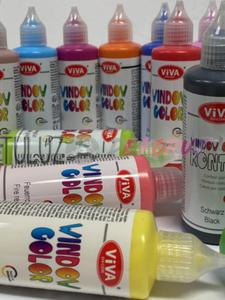 Window Color elowe farby do malowania na szkle Viva Decor 90ml - 2874328576