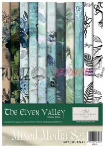 ITD Collection zestaw kreatywny Mixed Media Set Art Journal The Elven Valley A4 21x29,7cm kod.prod.MS015 - 2874846703