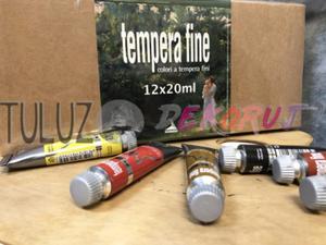 Komplet Tempera Fine 12 tubek po 20 ml - 2874477722