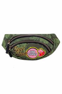 SASZETKA NERKA CoolPack na pas torba ALBANY z naszywkami, BADGES G GREEN (B75157) - 2867309510