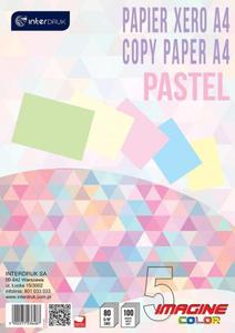 Papier ksero kolorowy A4 pastelowy 5 kolorw 100 arkuszy (36487) - 2876908444