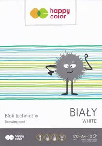 Blok techniczny A4 biay HAPPY COLOR (06415) - 2873675596