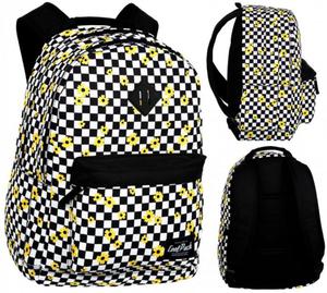 Plecak CoolPack miejski SCOUT kwiatki, CHESS FLOW (F096745) - 2878136404